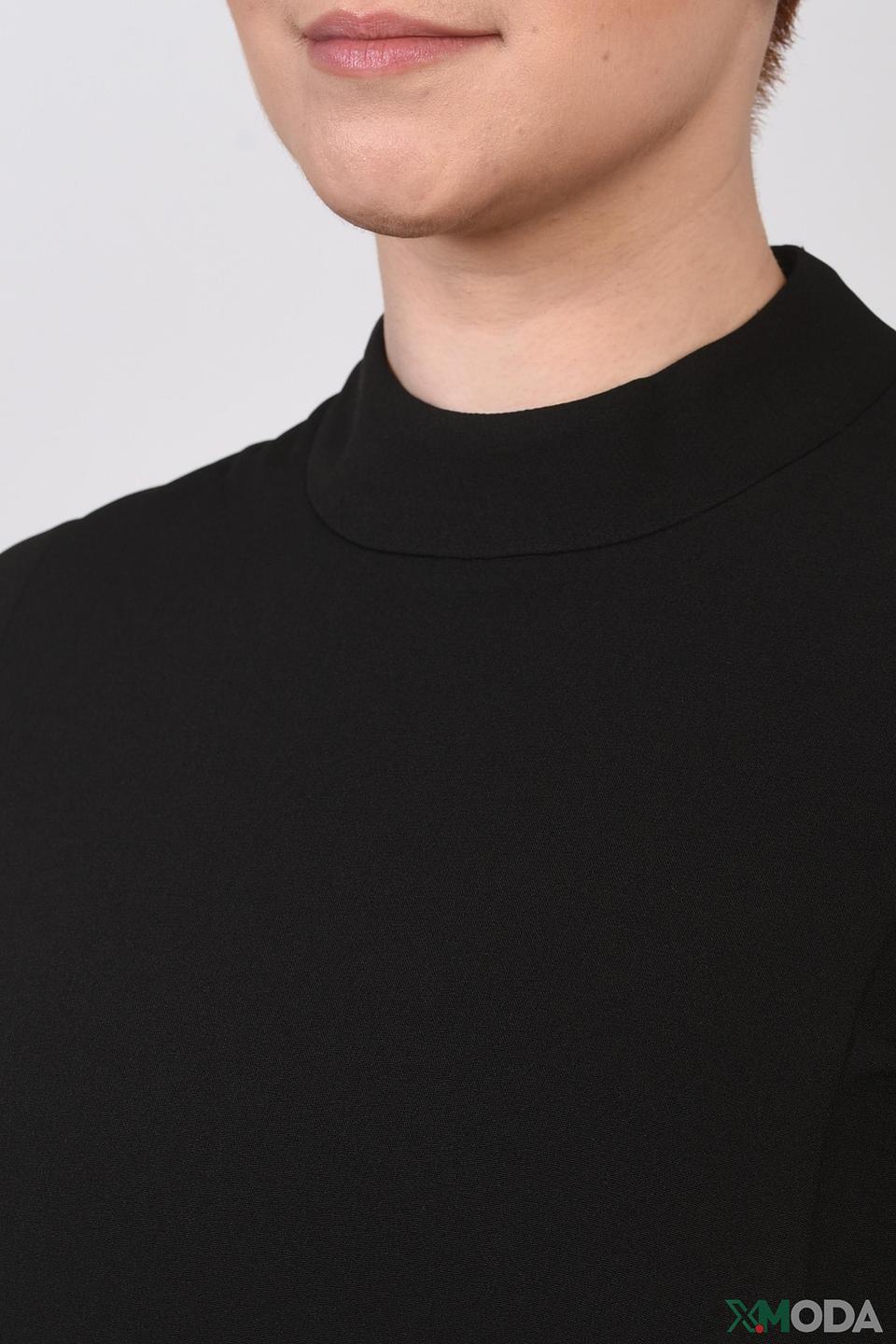 Платье Pezzo чёрное приталенное