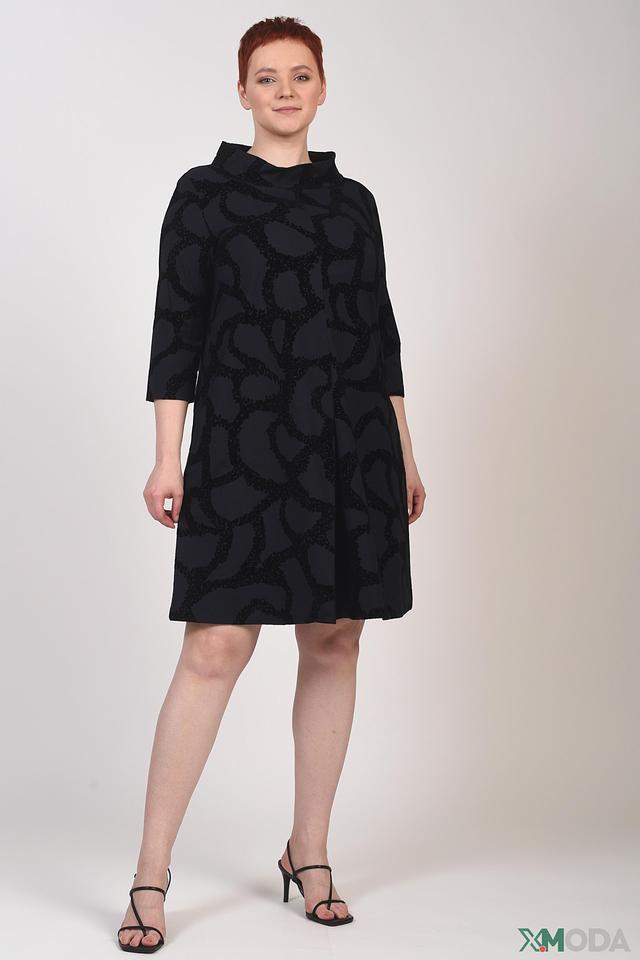 Платье Pezzo с абстрактным принтом