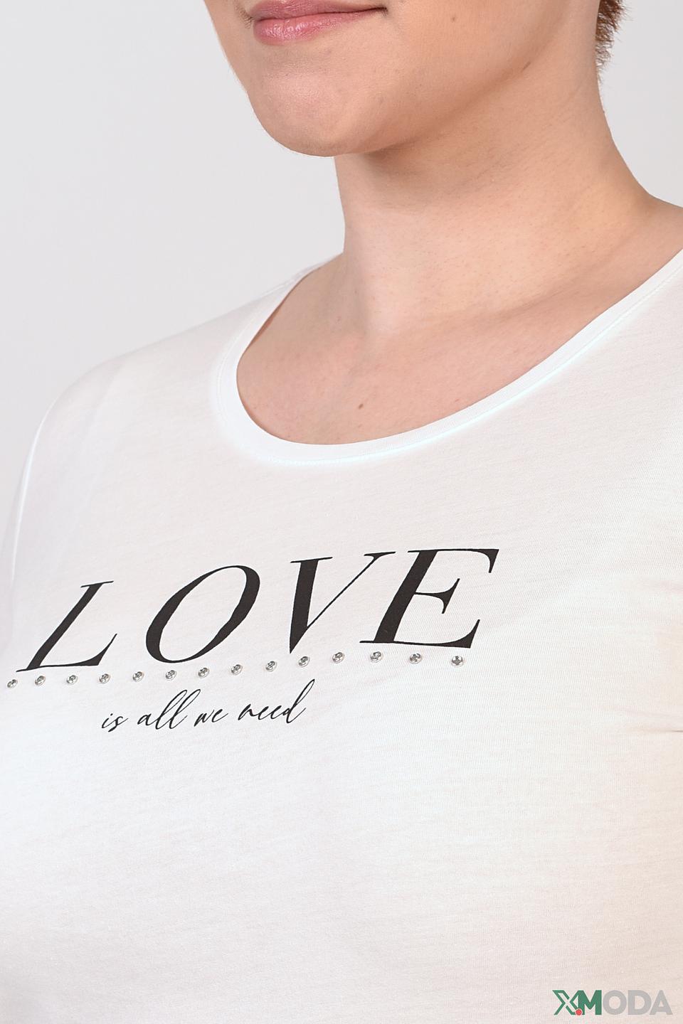 Футболка Via Appia с принтом LOVE