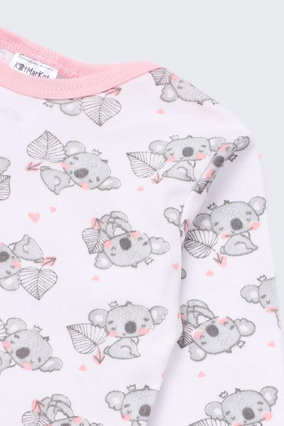 Боди КотМарКот с котиками розовый