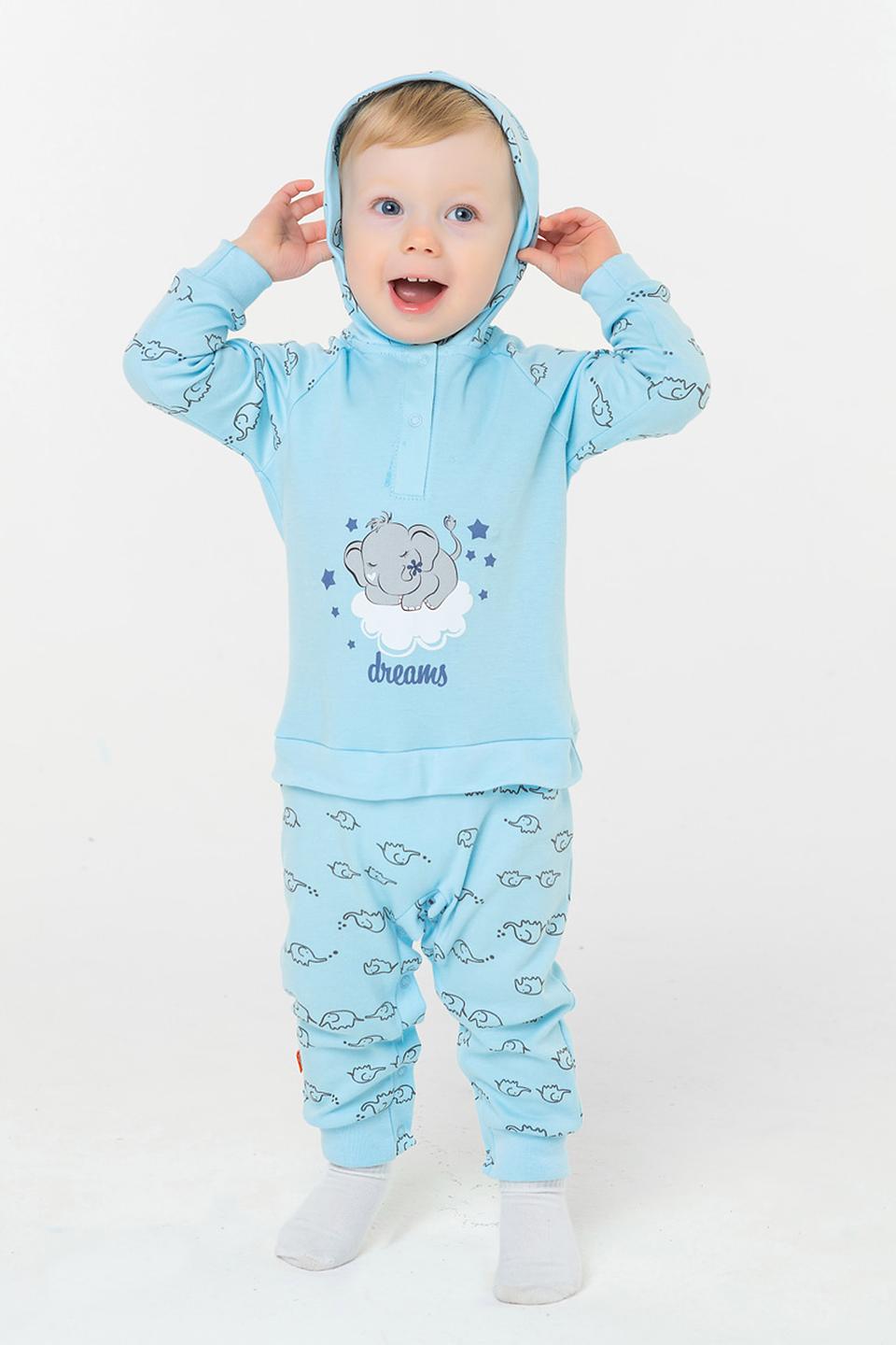 Комбинезон КотМарКот boy голубой