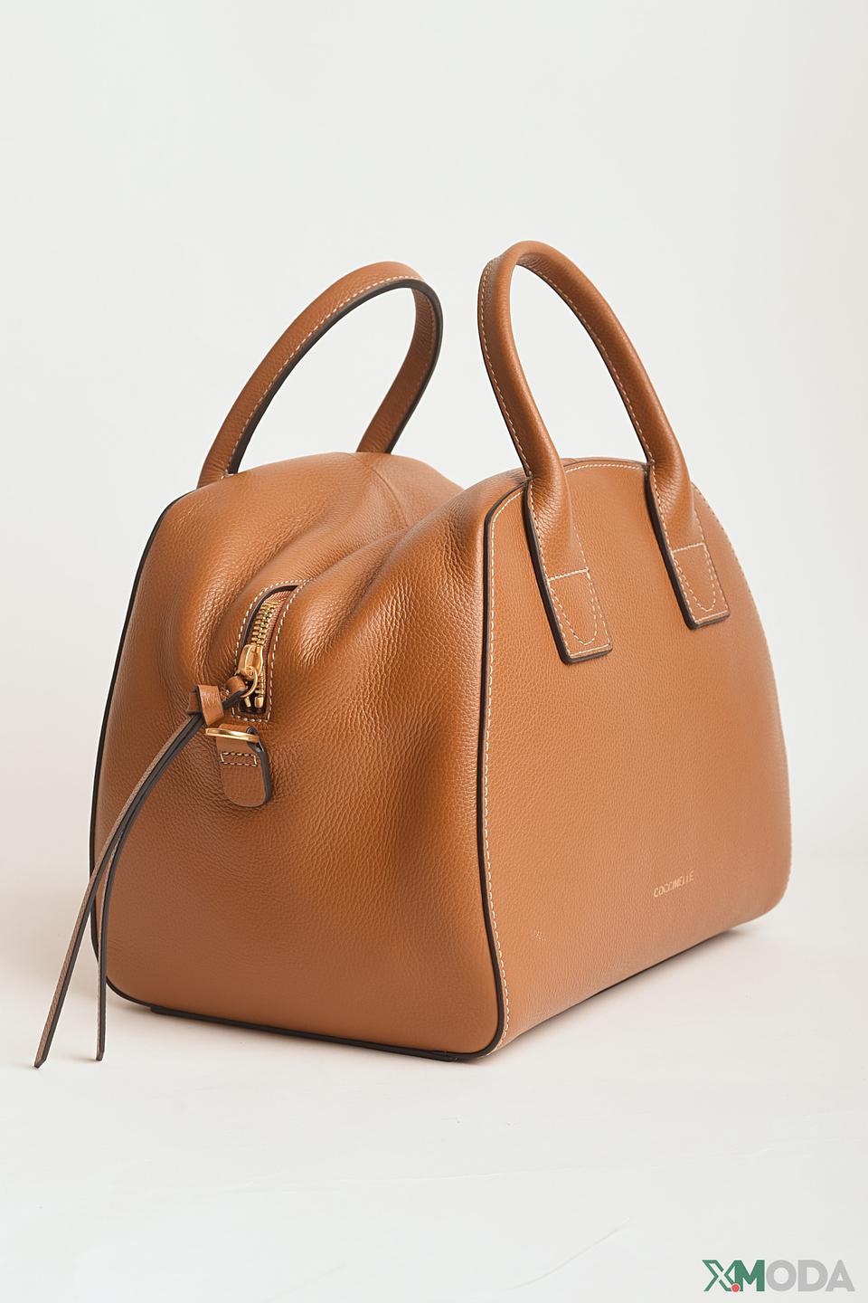 Сумка Coccinelle кожаная коричневая