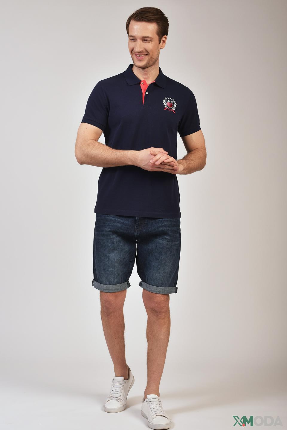 Поло Gant с логотипом