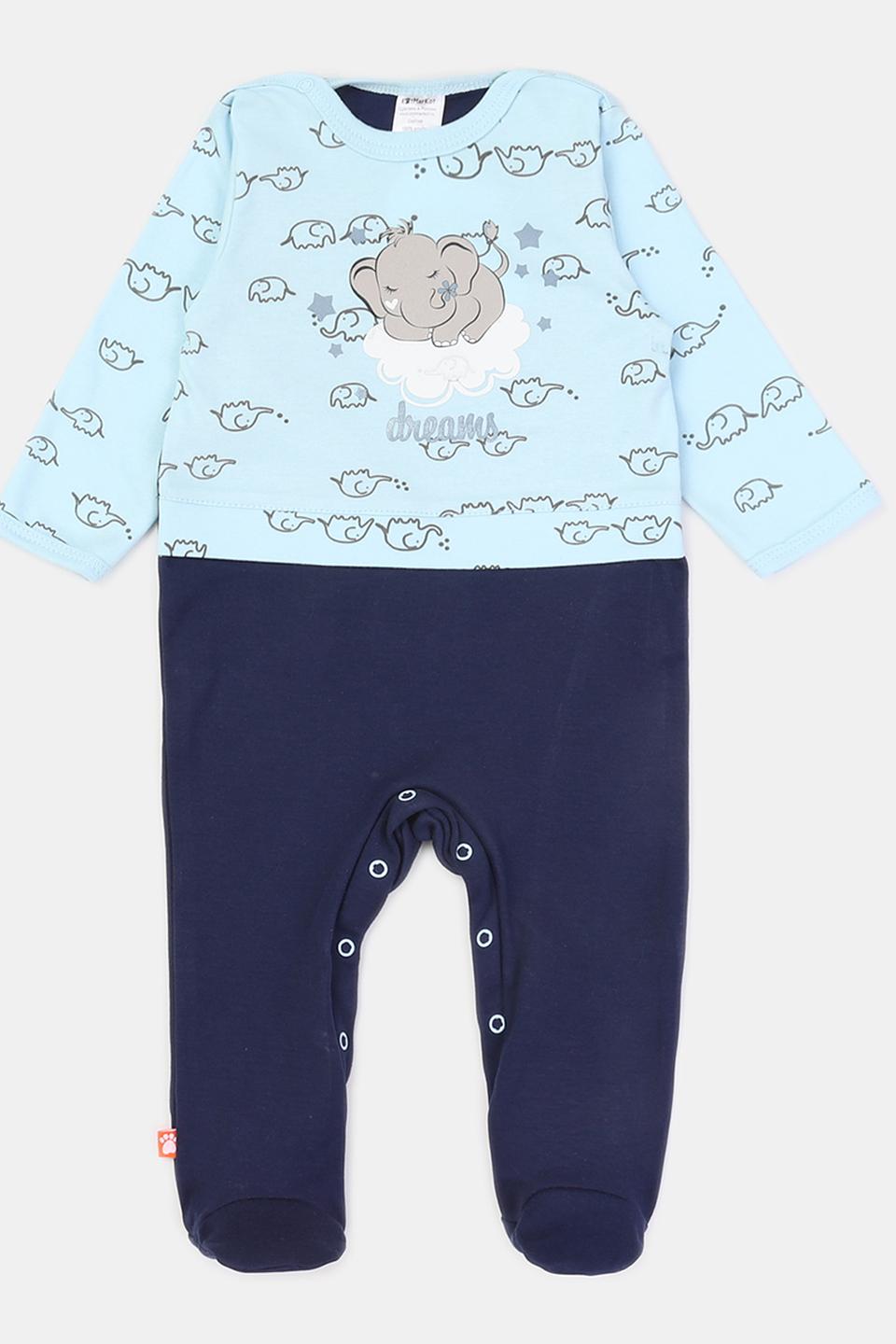 Комбинезон КотМарКот слонёнок голубой