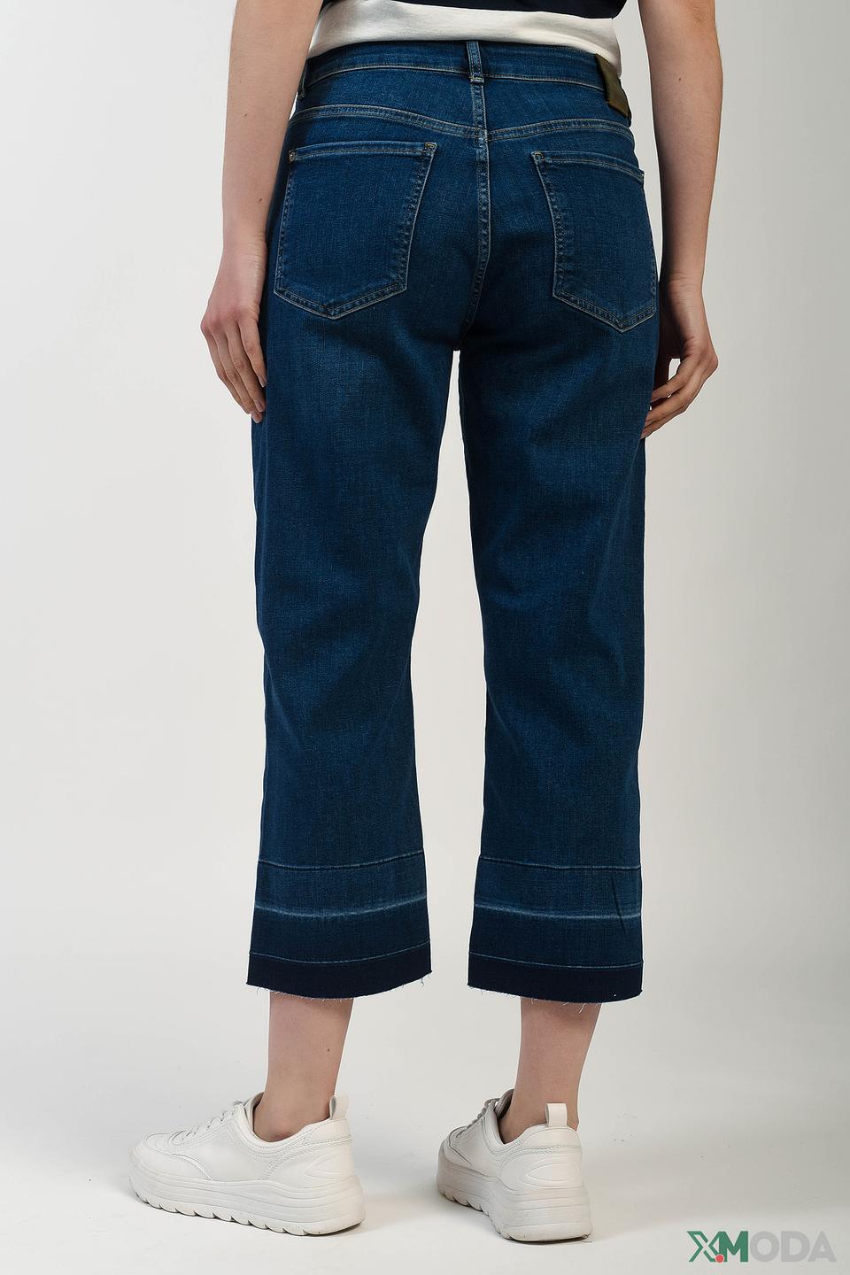 Джинсы Comma укороченные синие