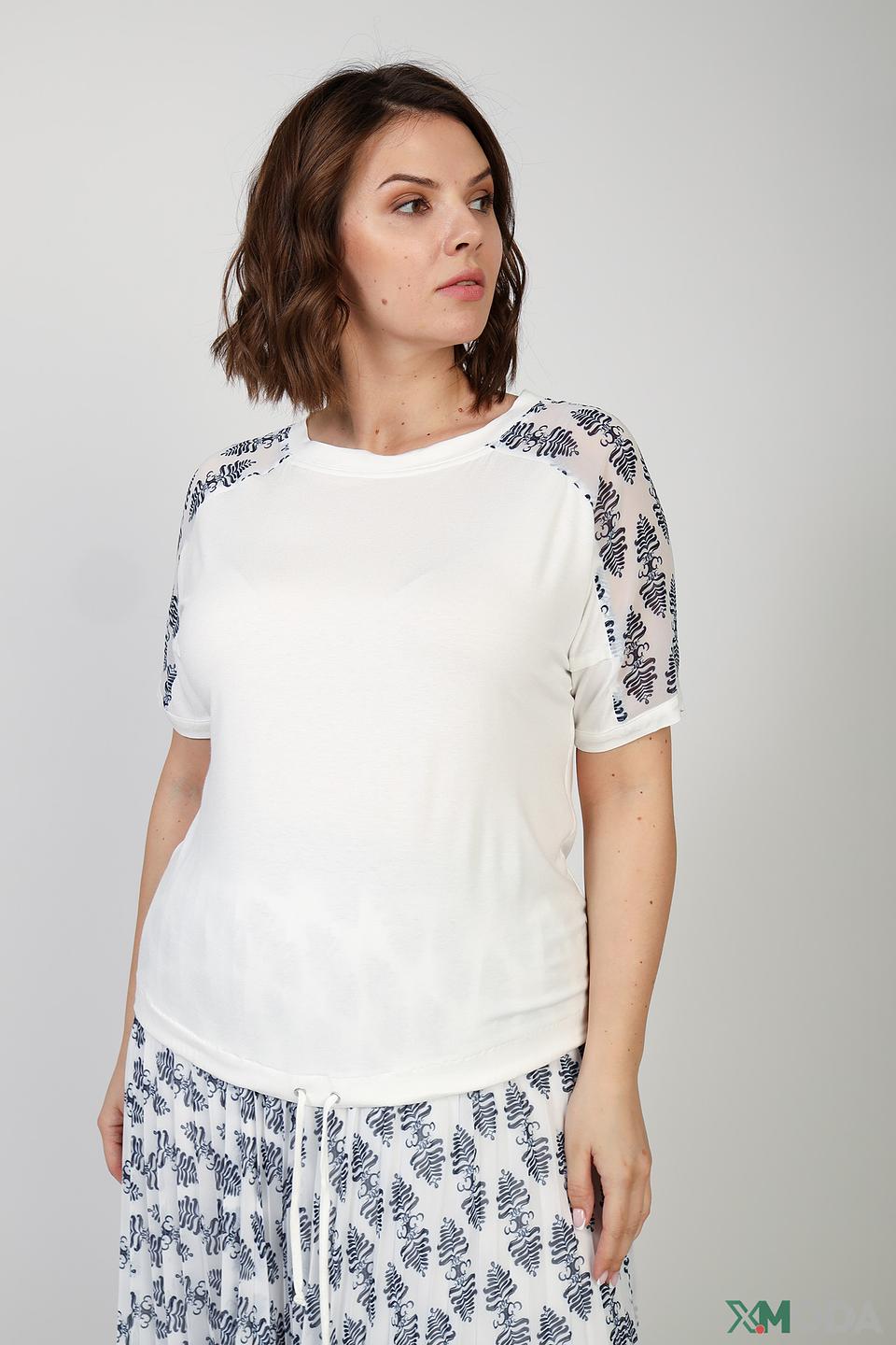 Блуза Eugen Klein с принтом