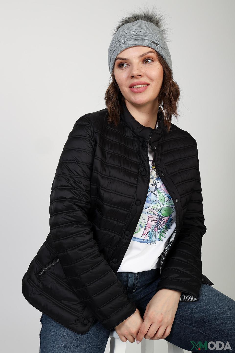 Шапка Wegener с помпоном серая