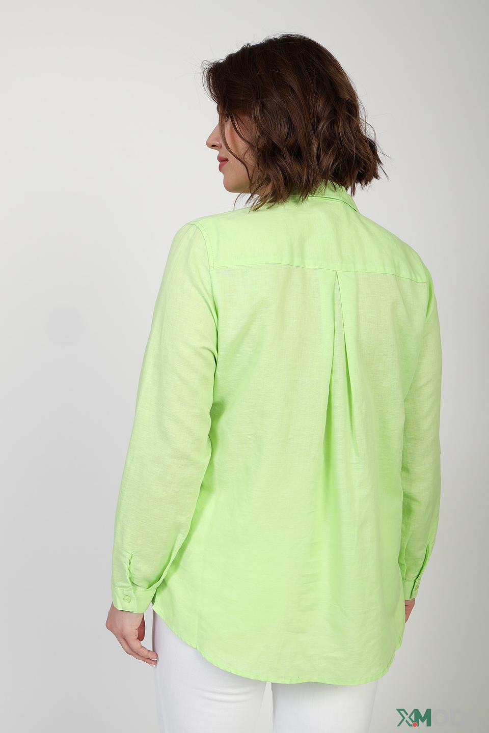 Блуза Via Appia лайм с карманами