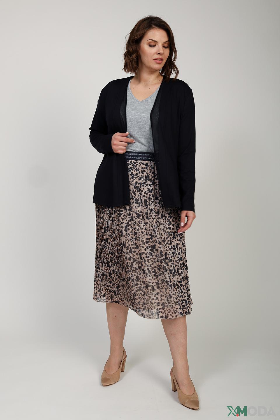 Юбка Rabe collection с леопардовым принтом