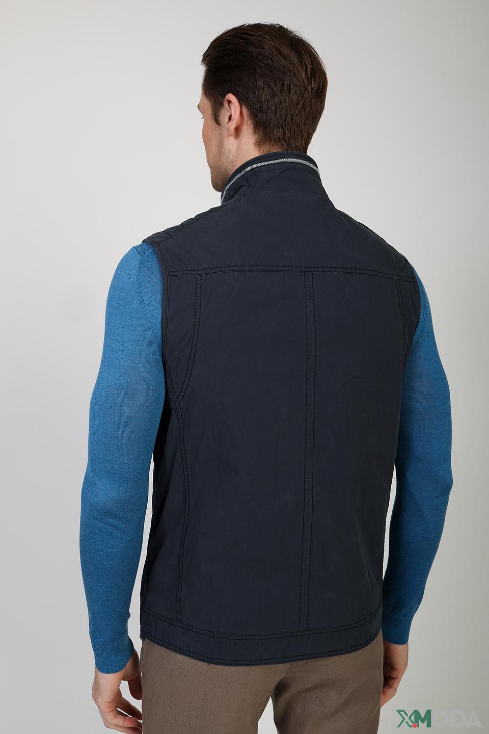 Жилет Cabano мужской тёмно-синий