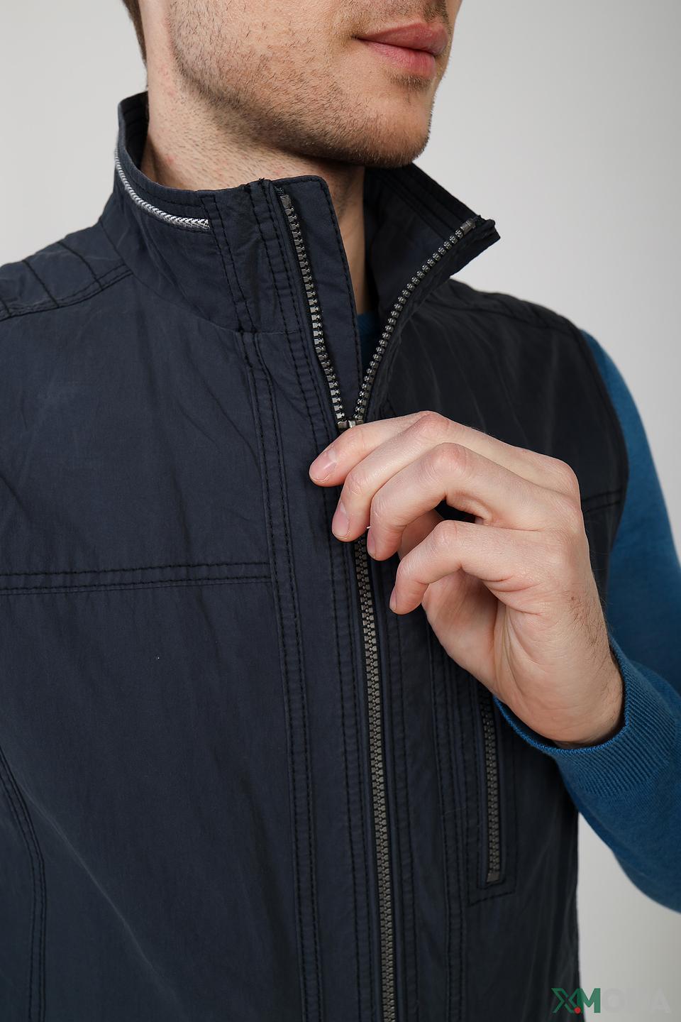 Жилет Cabano мужской тёмно-синий