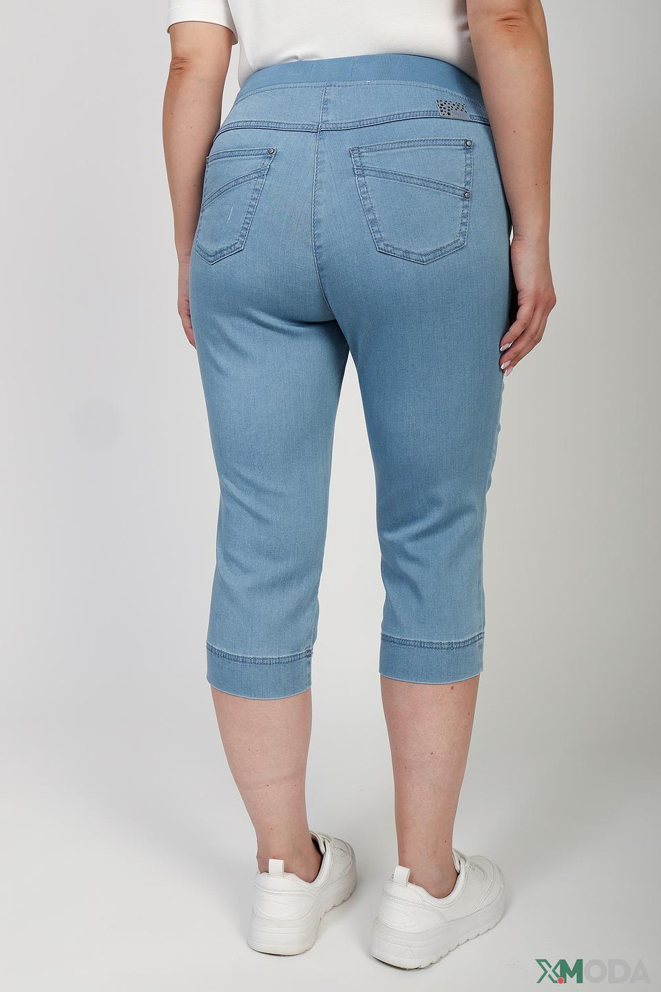 Капри Raphaela by Brax голубые