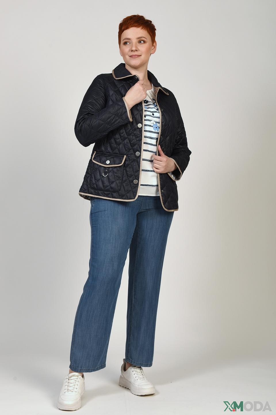 Куртка Lebek стеганая черная