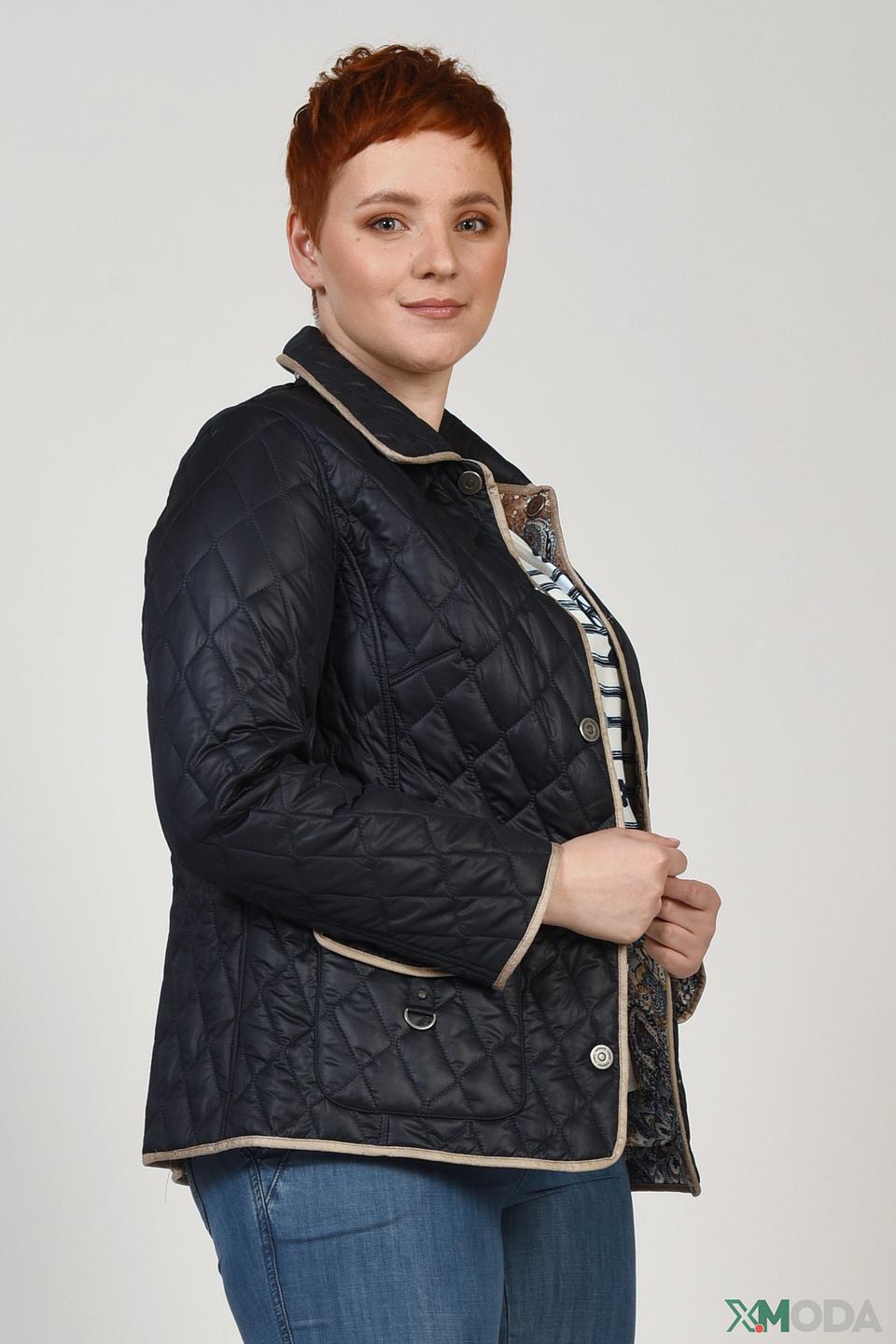 Куртка Lebek стеганая черная