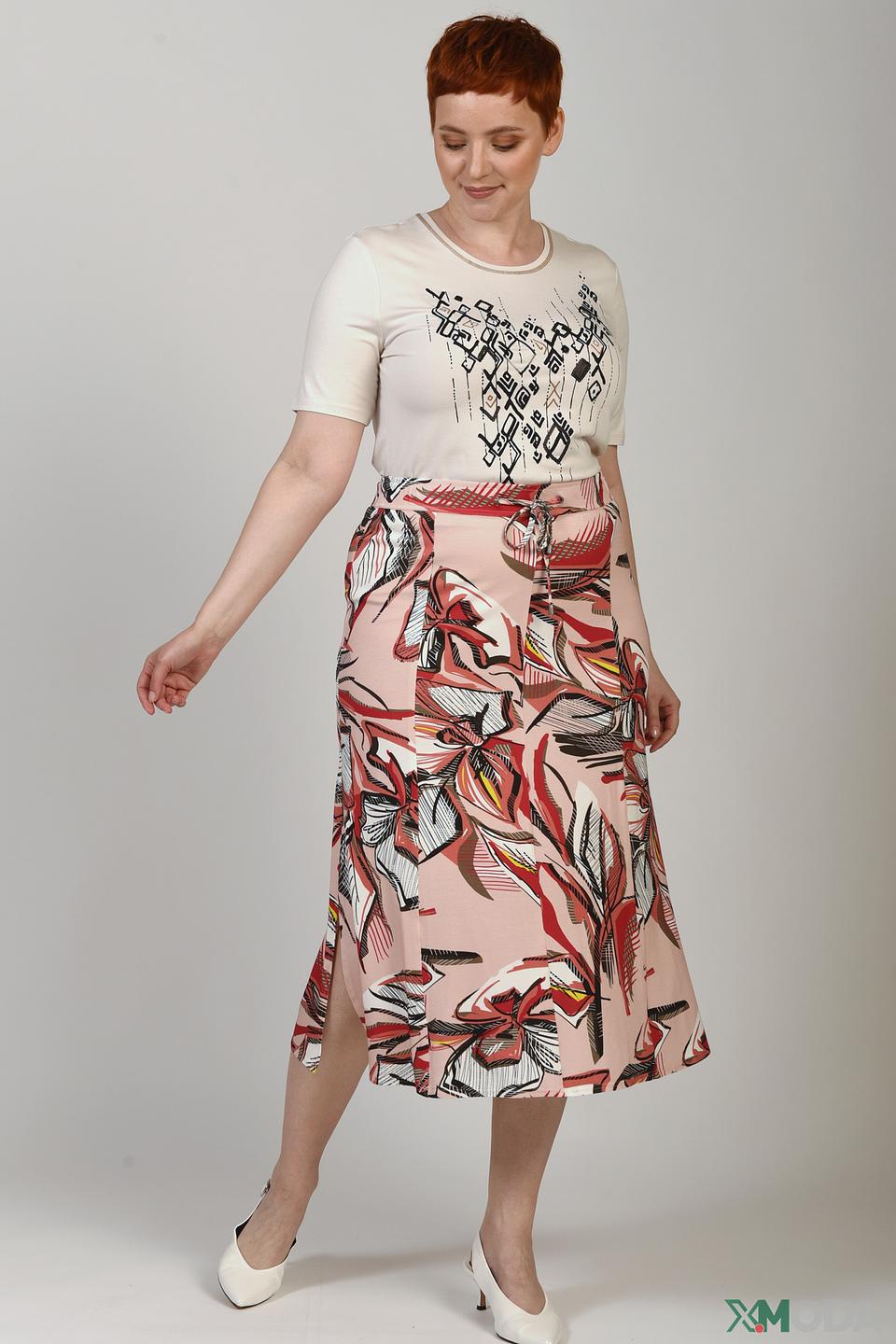 Юбка Lebek с цветочным принтом