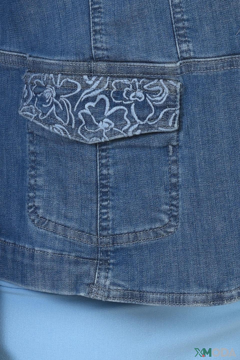 Жакет Basler джинсовый с вышивкой