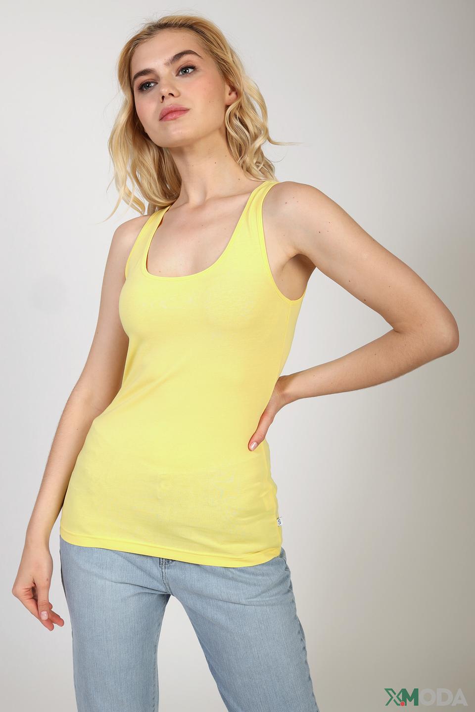 Топ QS girl жёлтый