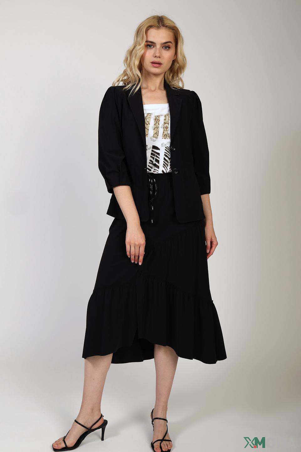 Жакет Marc Cain чёрный приталенный