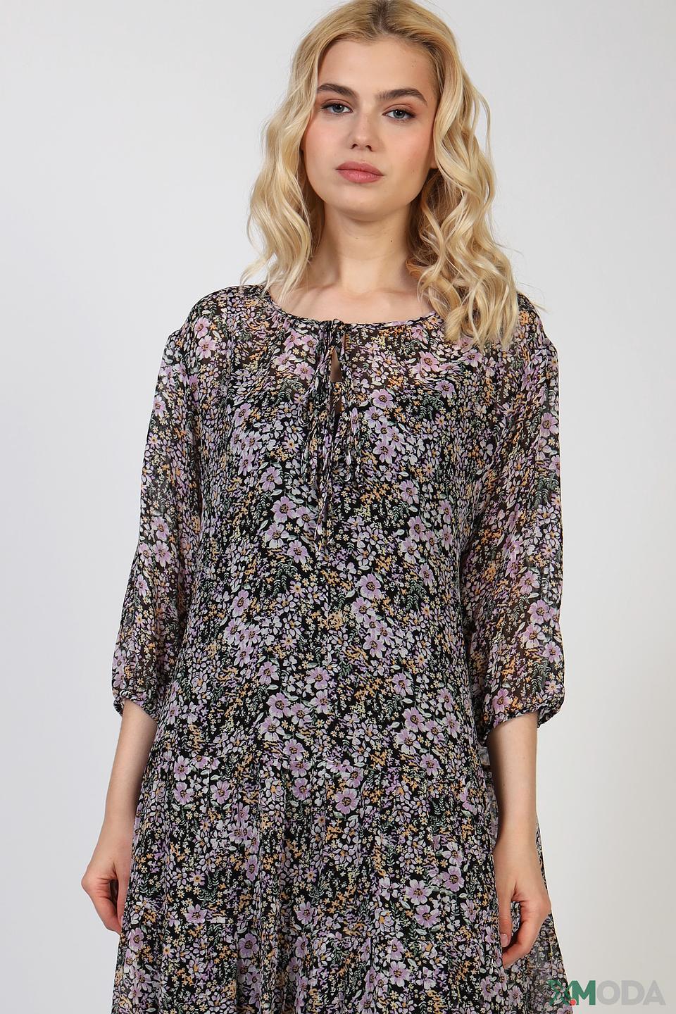 Платье Set цветочный принт