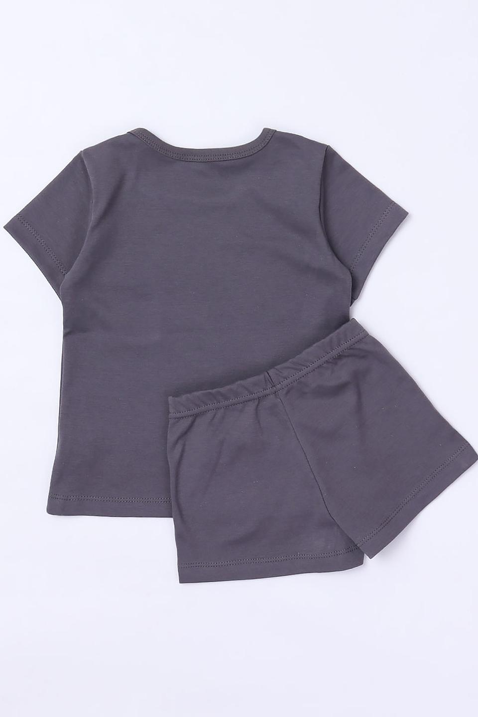 Комплект КотМарКот серый с зайчиком