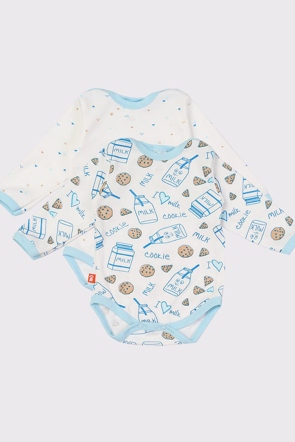 Боди КотМарКот с принтом milk