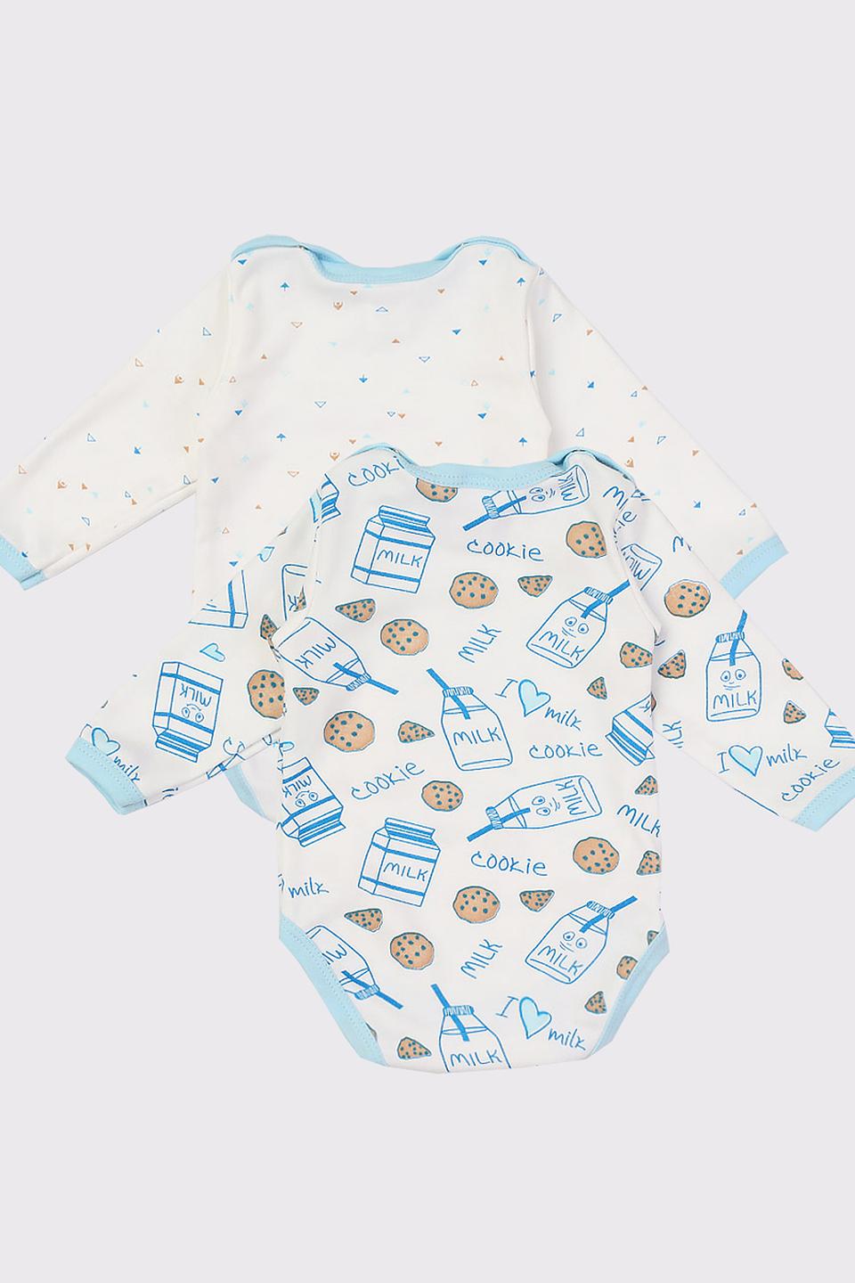 Боди КотМарКот с принтом milk