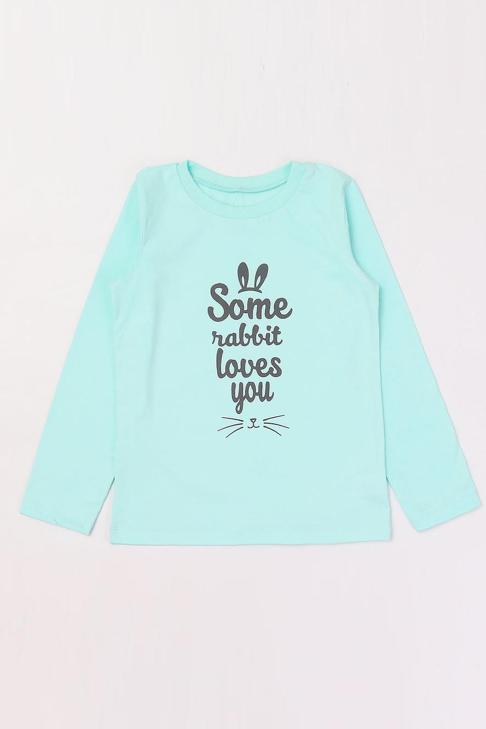 Футболка КотМарКот с принтом мятный