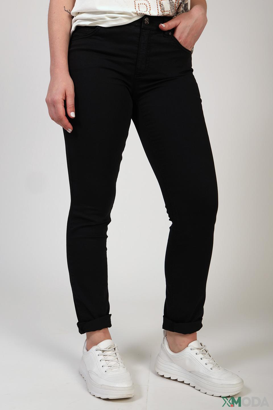 Джинсы скинни Oui чёрные