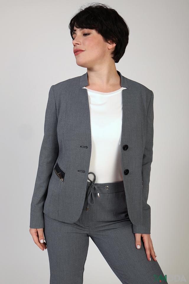 Жакет Betty Barclay серый в клетку