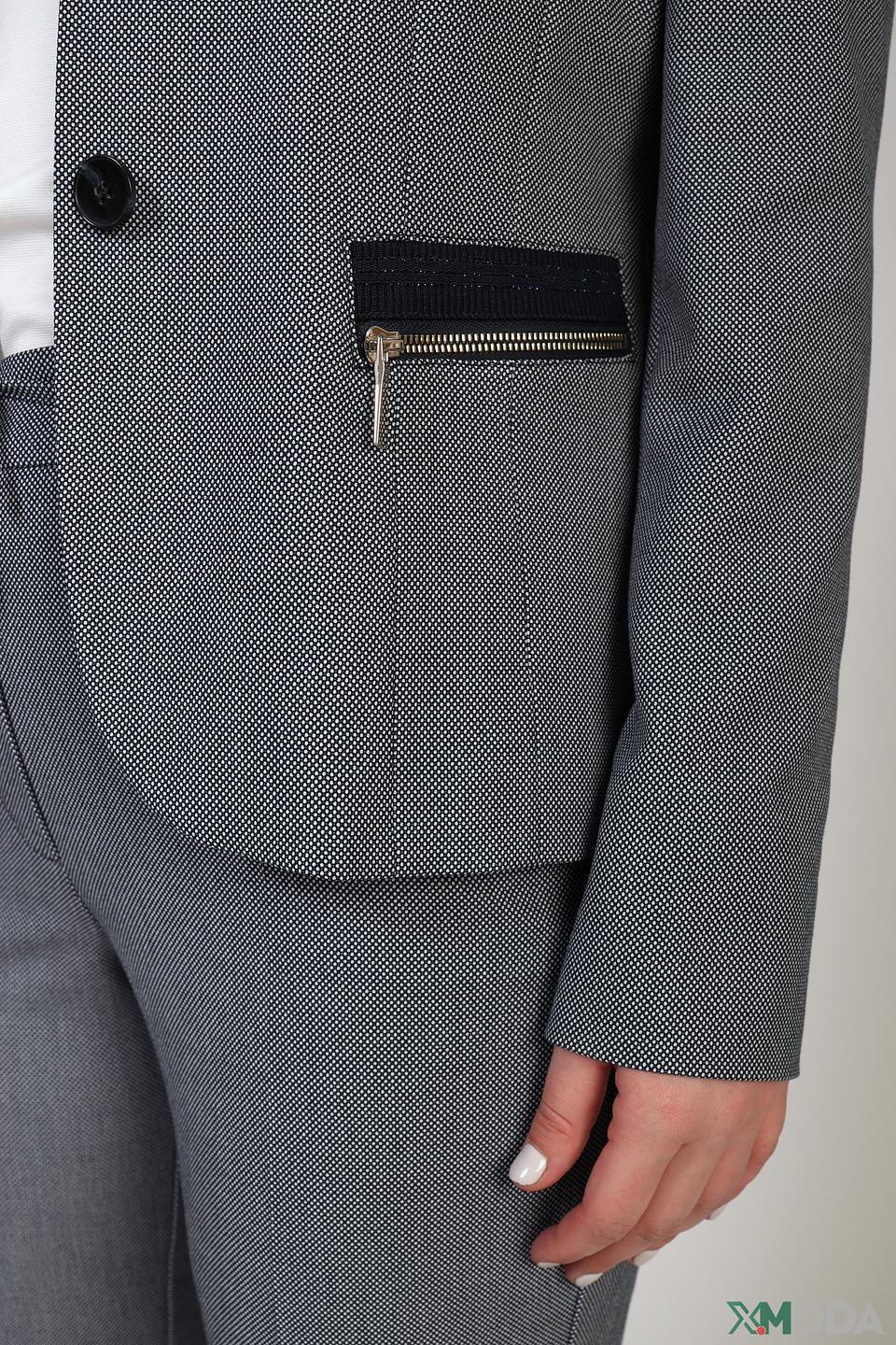 Жакет Betty Barclay серый в клетку