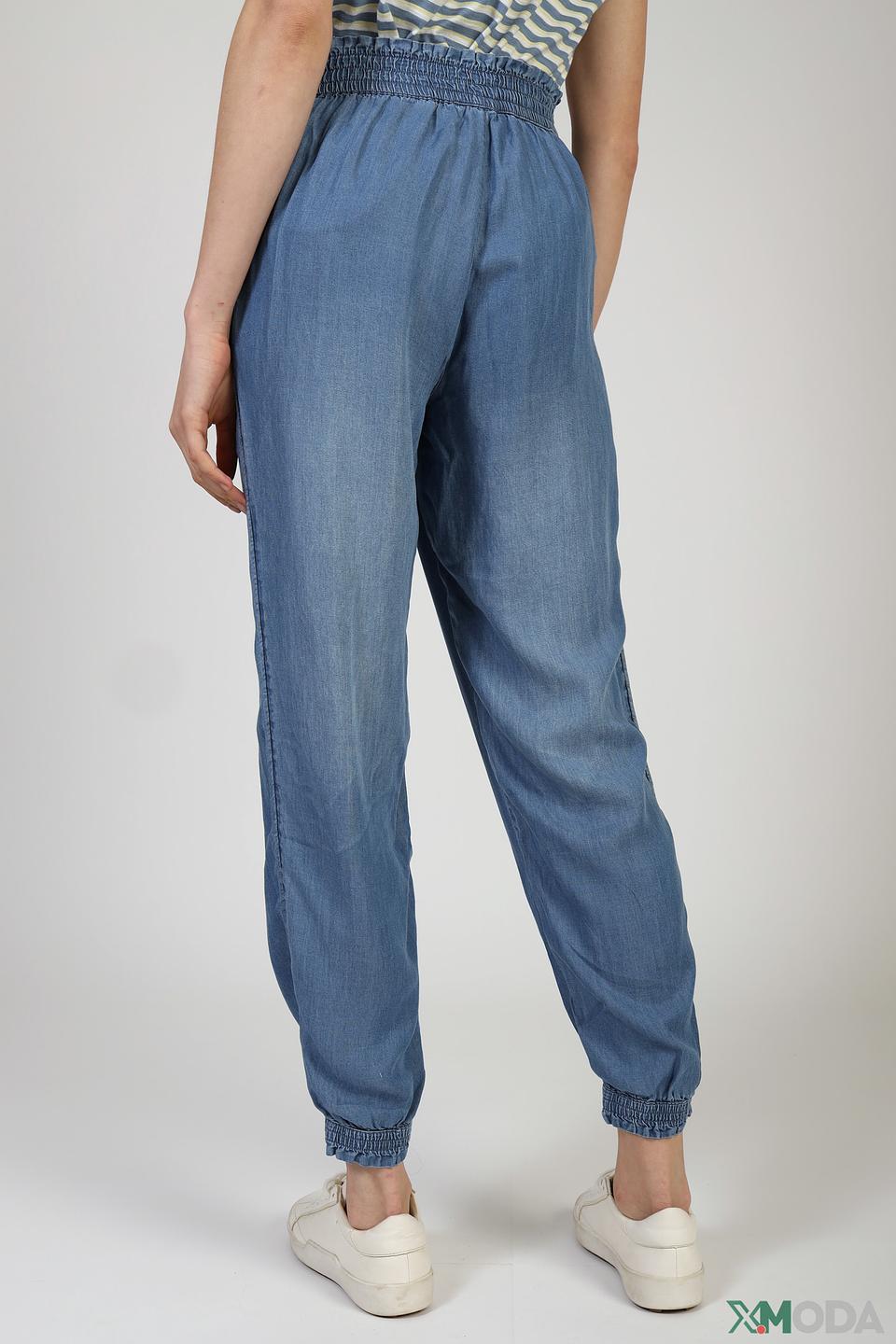 Брюки Tom Tailor джоггеры голубые