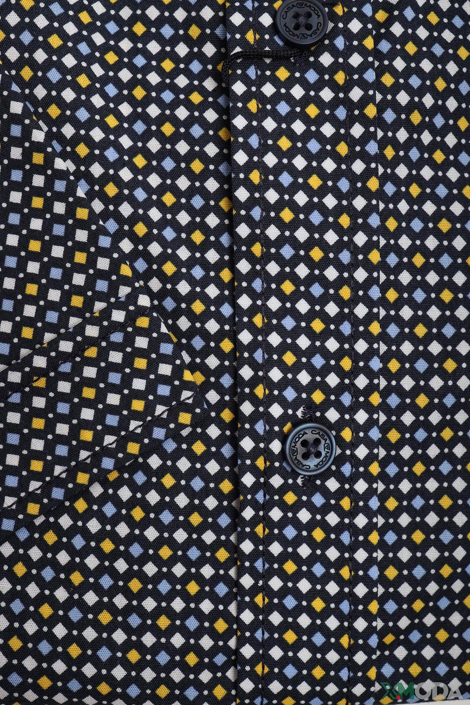 Рубашка кр Casa Moda в горошек