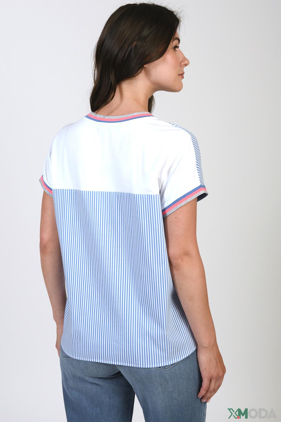 Блуза Betty Barclay в полоску голубую