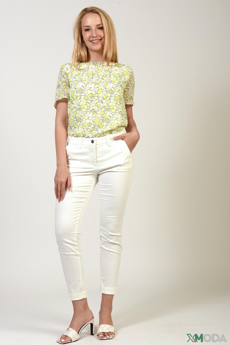 Блуза Comma с цветочным принтом