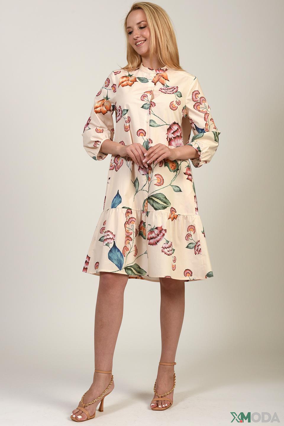 Платье Luisa Cerano с цветочным принтом