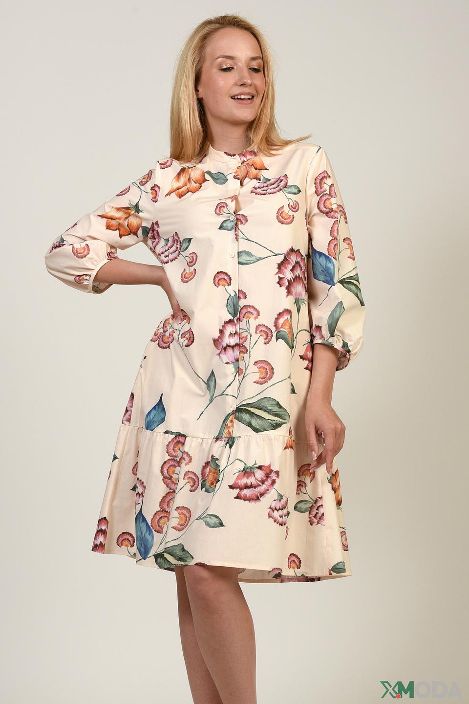 Платье Luisa Cerano с цветочным принтом