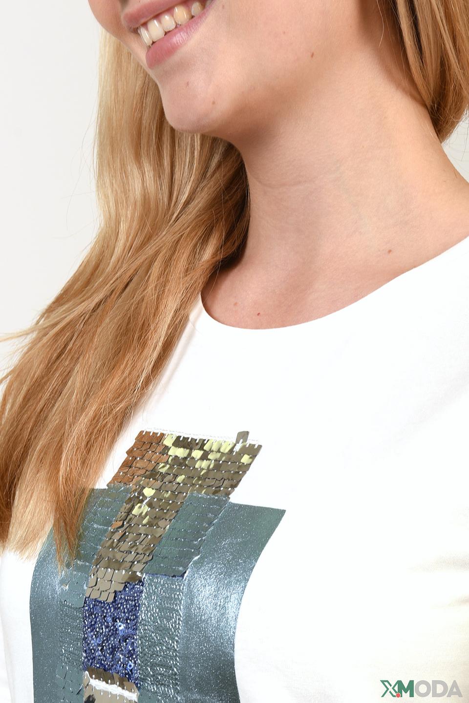 Футболка Taifun с аппликацией