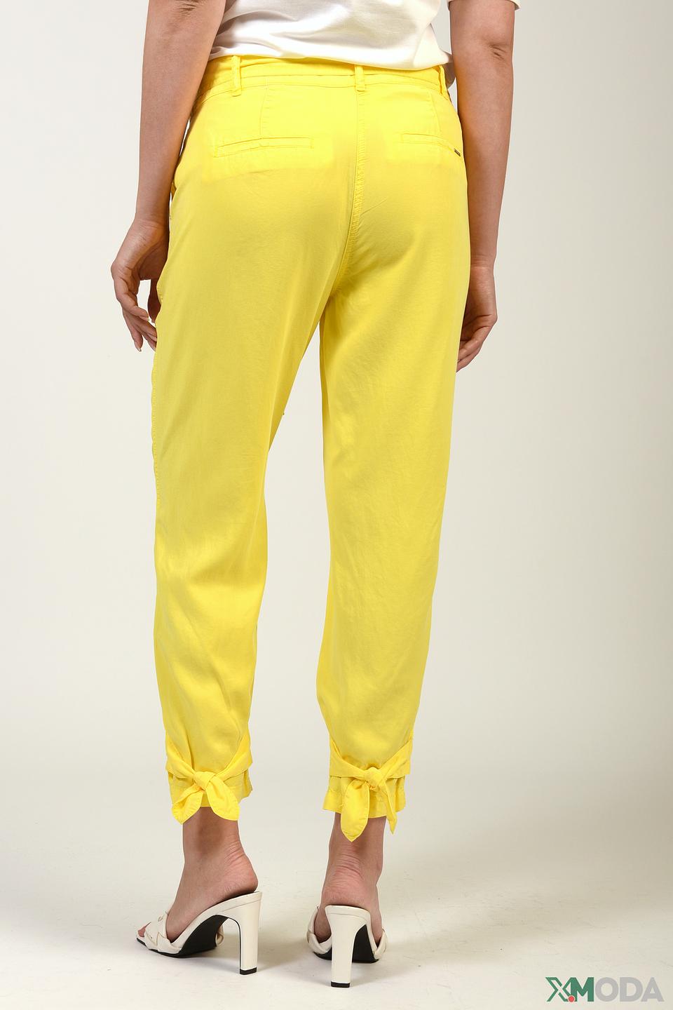 Брюки Taifun с поясом жёлтые