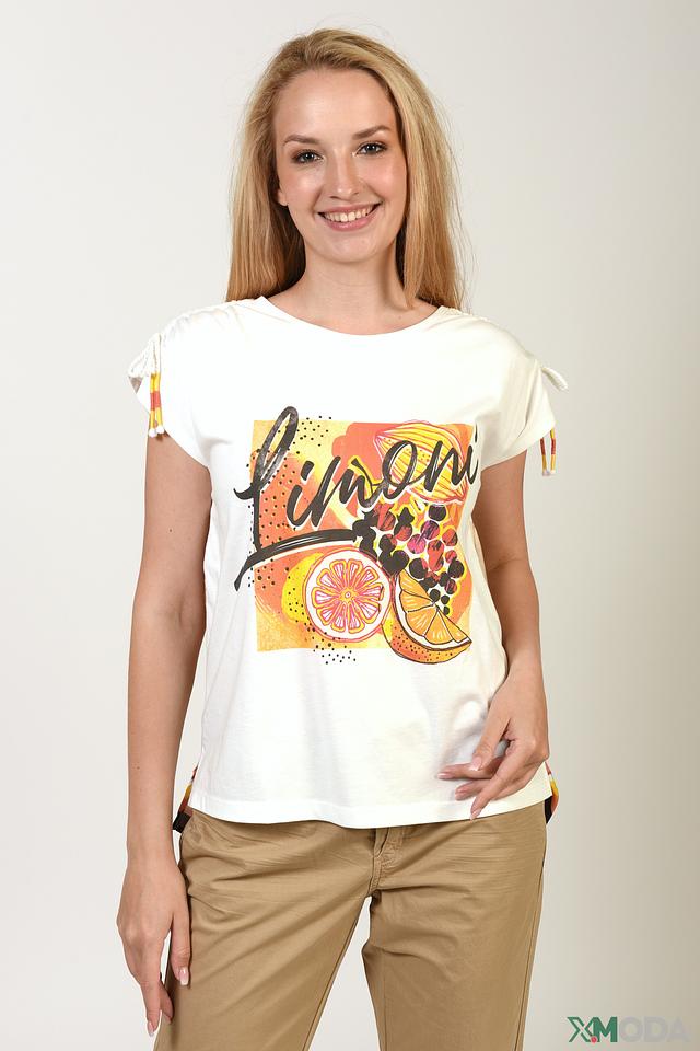 Футболка Taifun с принтом лимон