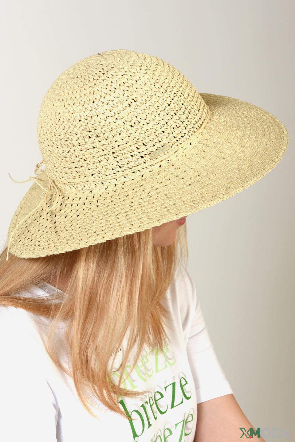 Шляпа Seeberger соломенная бежевая