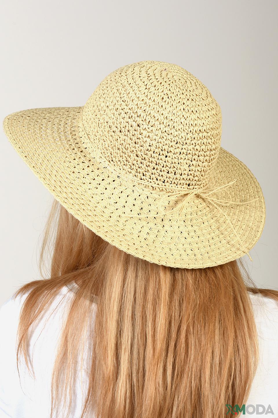 Шляпа Seeberger соломенная бежевая