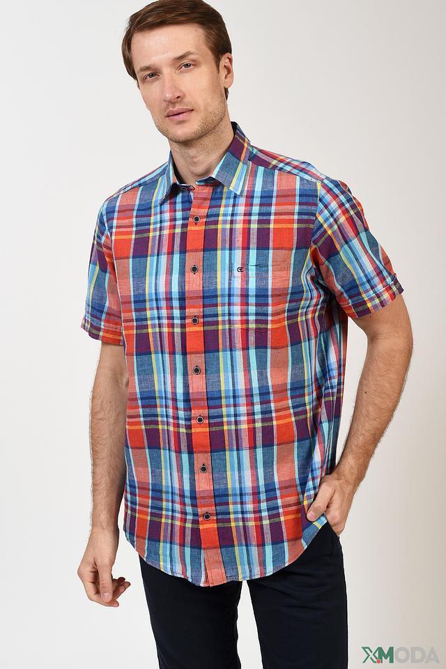 Рубашка кр Casa Moda в клетку