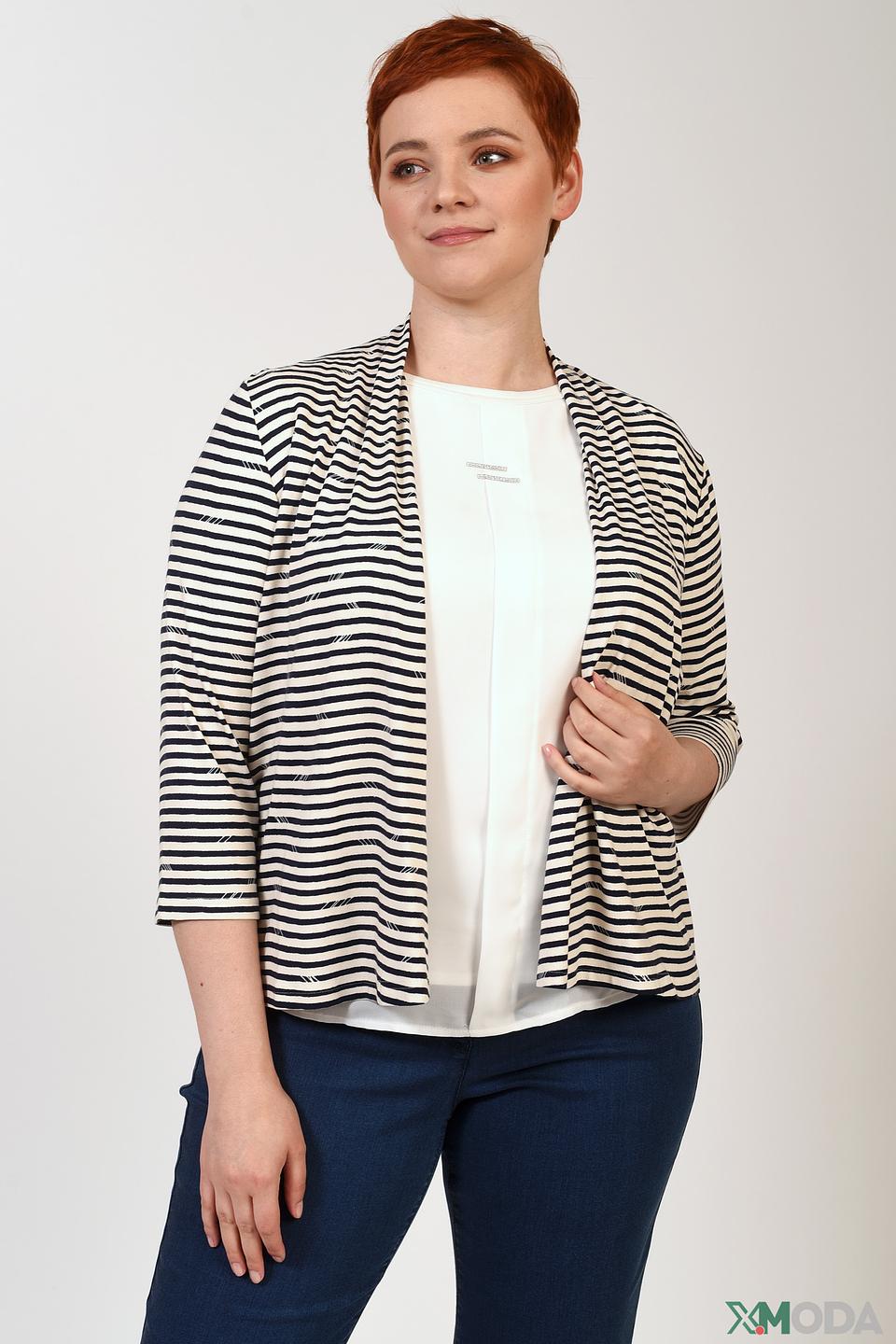 Кардиган Lebek в полоску