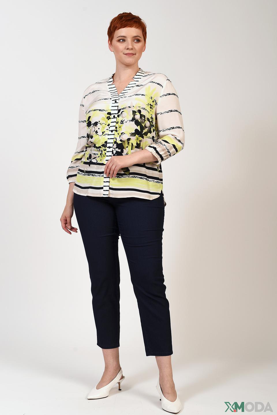 Блуза Frank Walder с принтом