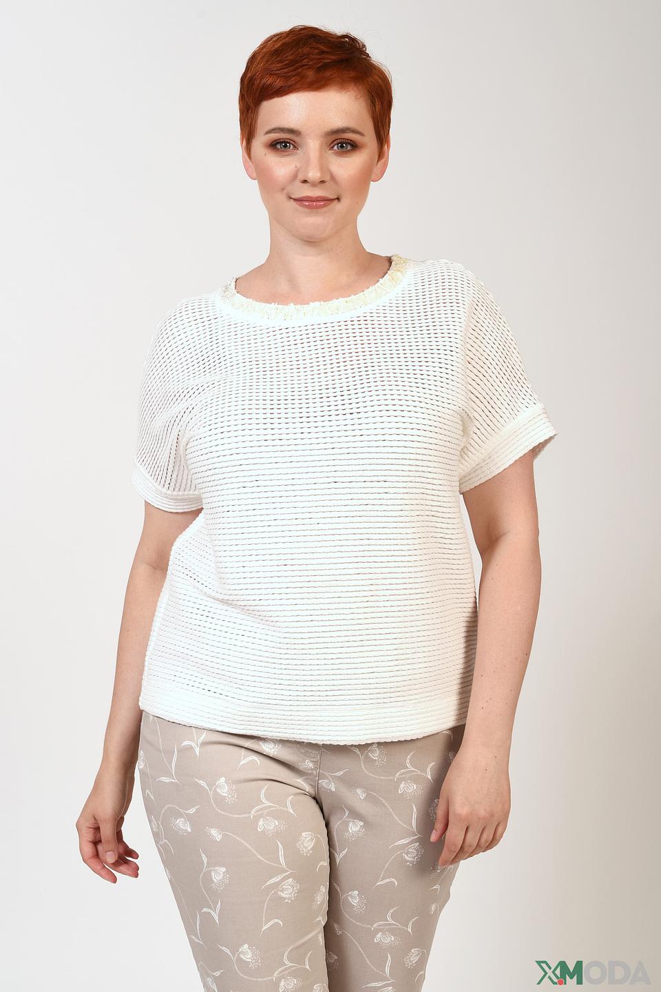 Блуза Frank Walder с ажурной текстурой
