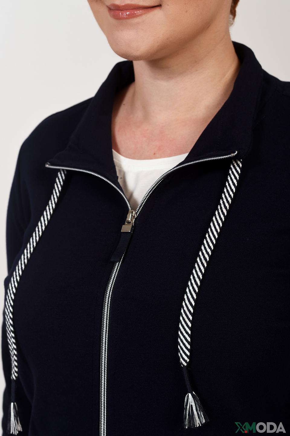 Жакет Via Appia DUE женский тёмно-синий