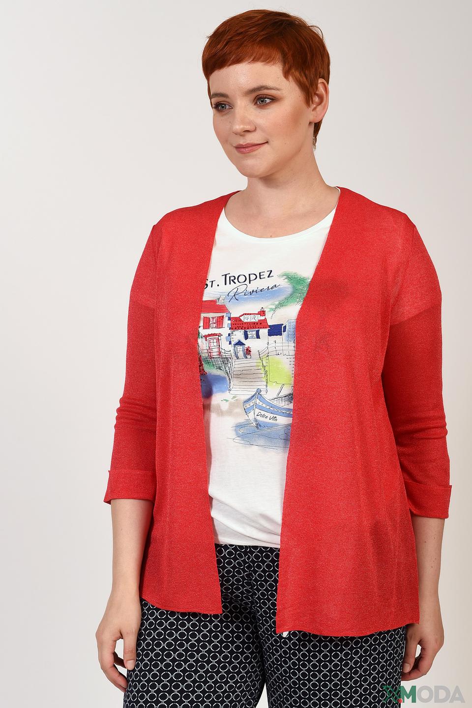 Кардиган Via Appia красный
