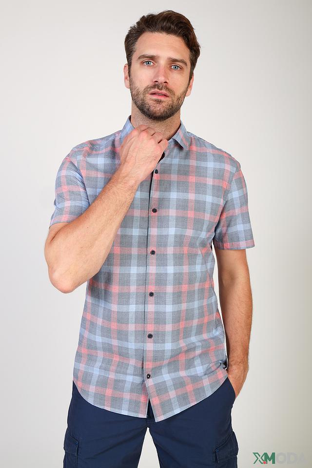 Рубашка кр-рукав s.Oliver в клетку