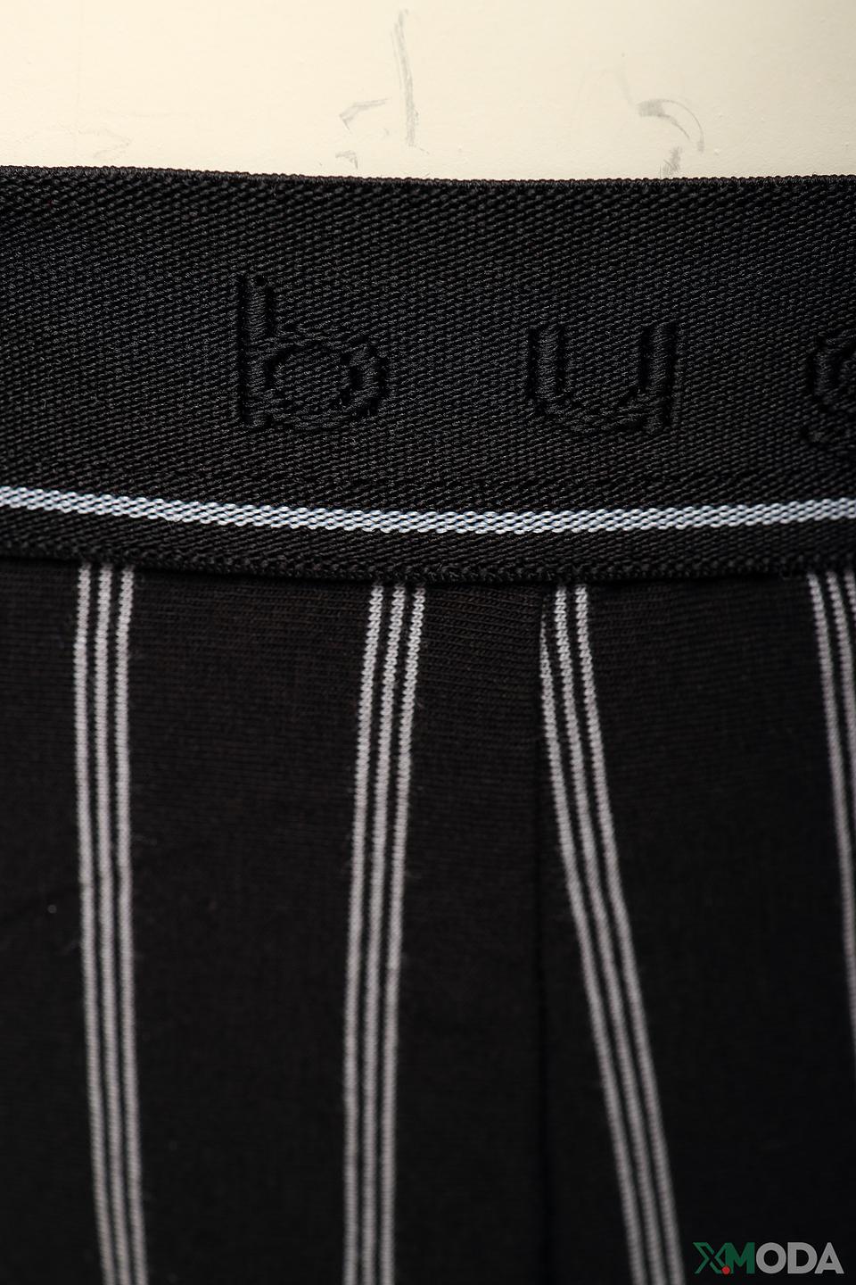 Трусы Bugatti полоска чёрно-белые