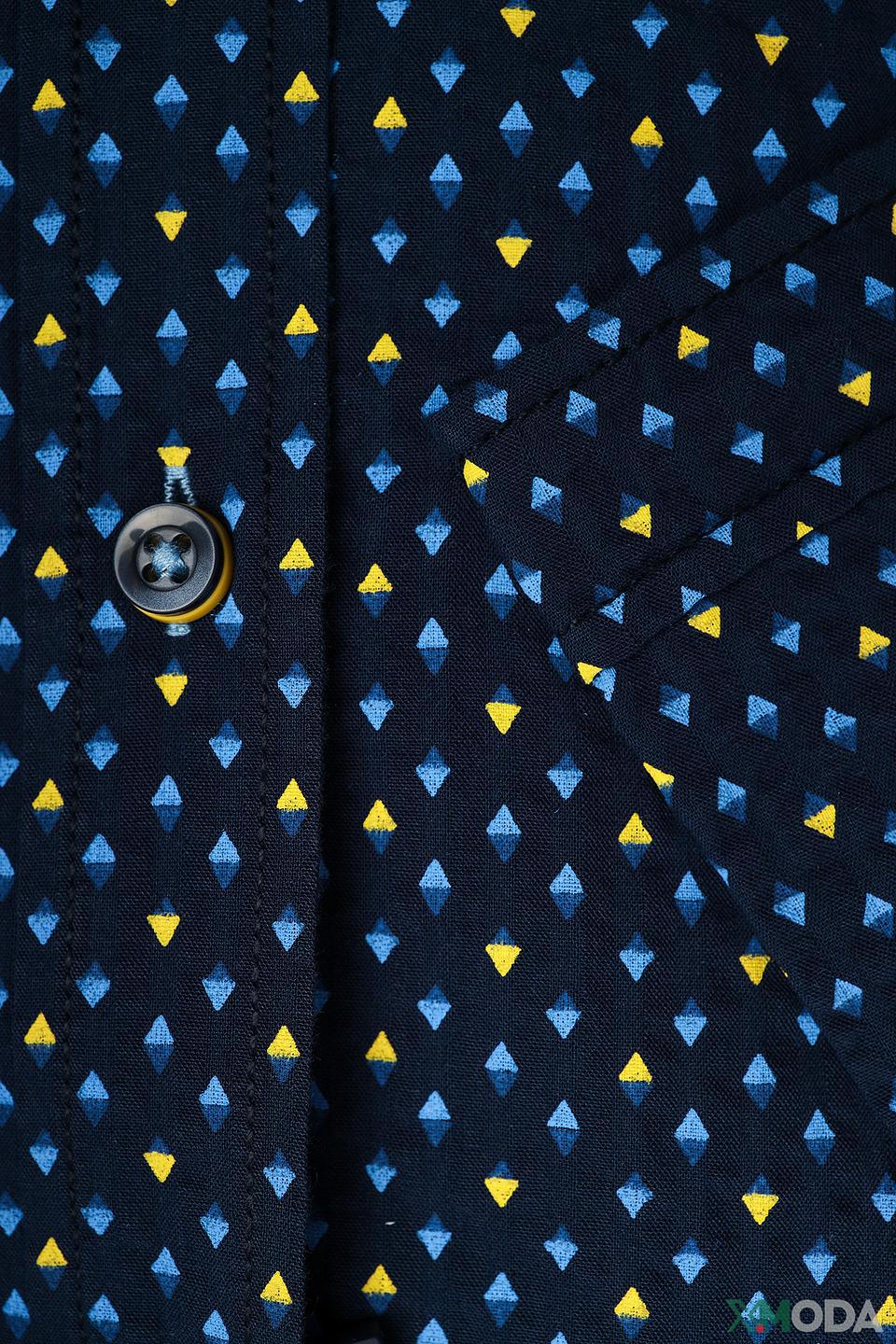 Рубашка кр Casa Moda в горошек